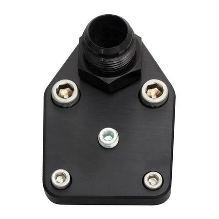 MOROSO Moroso 65397 Fuel Pump Block-Off Plate with Fitting for Small Block Chevy MOR65397